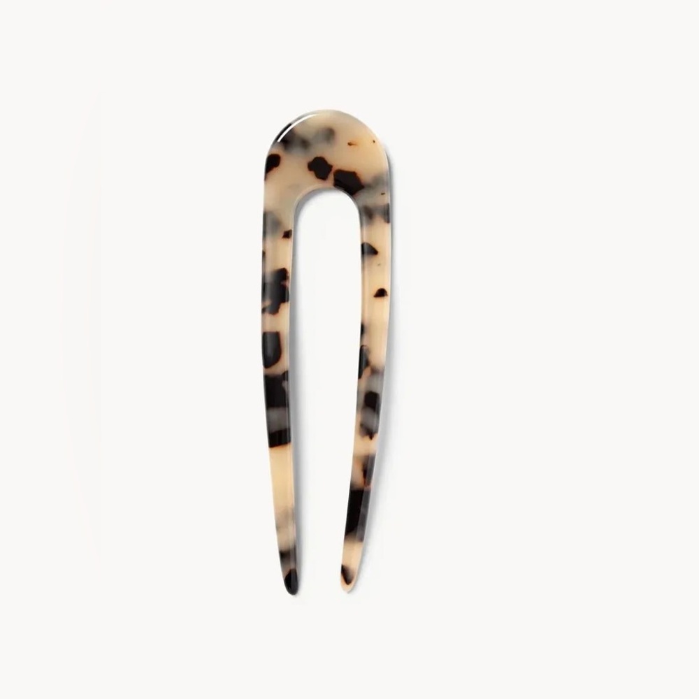 Free People Chimmi Chantilly Hair Pin Leopard
